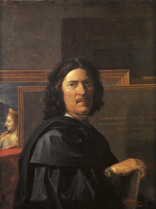 Nicolas Poussin Self Portrait 02 Germany oil painting art